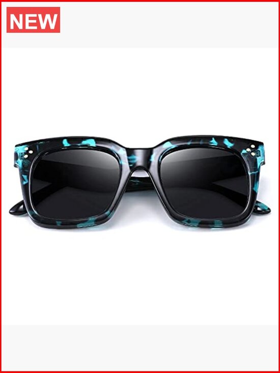 Vintage Square Sunglasses UV400 Protection Non-Polarized Retro main image 6